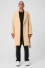 Wool Gameday Overcoat - Camel sold by Alo Yoga