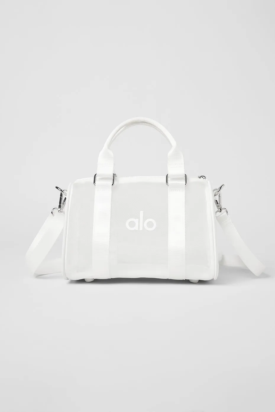 Mini Sheer Duffle - White sold by Alo Yoga