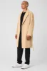 Wool Gameday Overcoat - Camel sold by Alo Yoga