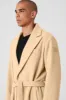 Wool Gameday Overcoat - Camel sold by Alo Yoga