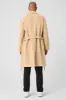 Wool Gameday Overcoat - Camel sold by Alo Yoga