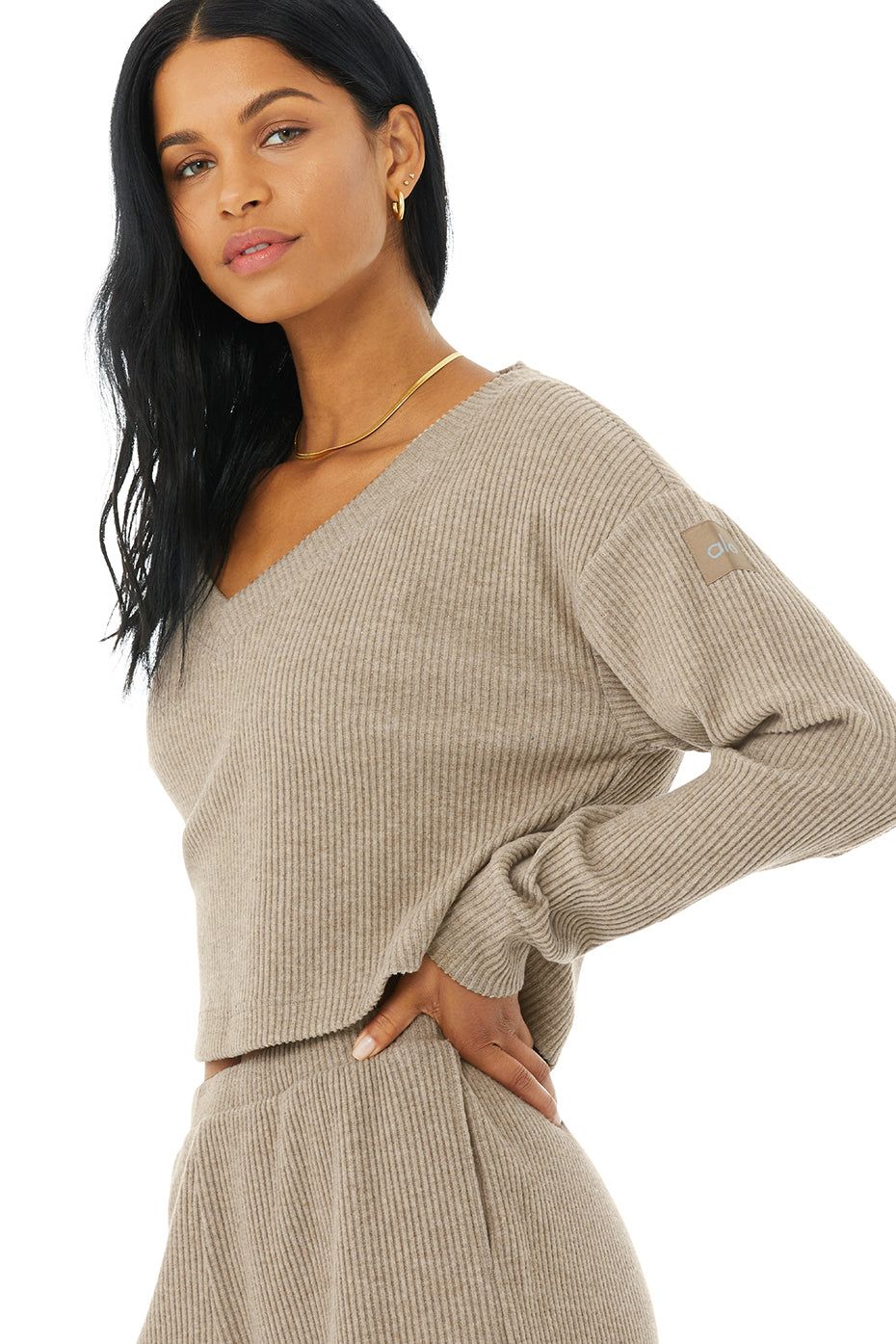 Muse V-Neck Pullover & Muse Short Set sold by Alo Yoga product image thumbnail 4