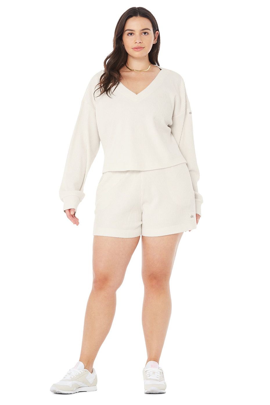 Muse V-Neck Pullover & Muse Short Set sold by Alo Yoga product image thumbnail 8
