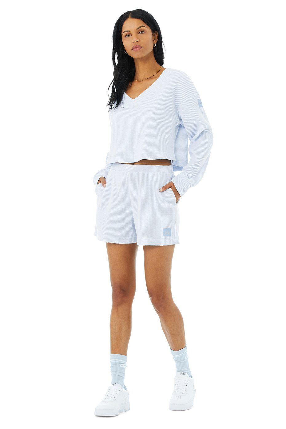 Muse V-Neck Pullover & Muse Short Set sold by Alo Yoga product image thumbnail 26