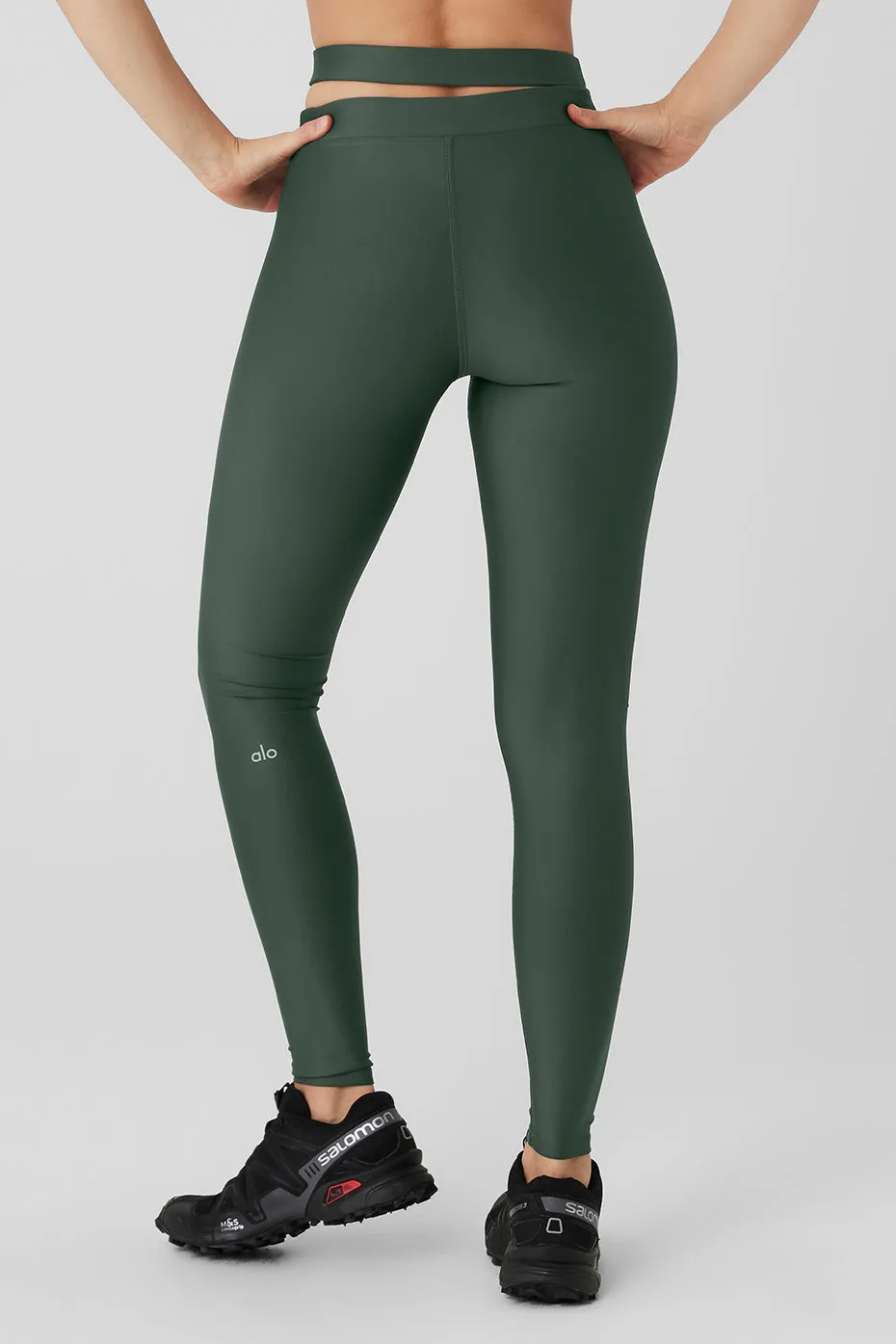 Airlift High-Waist All Access Legging - Dark Cactus sold by Alo Yoga product image thumbnail 2