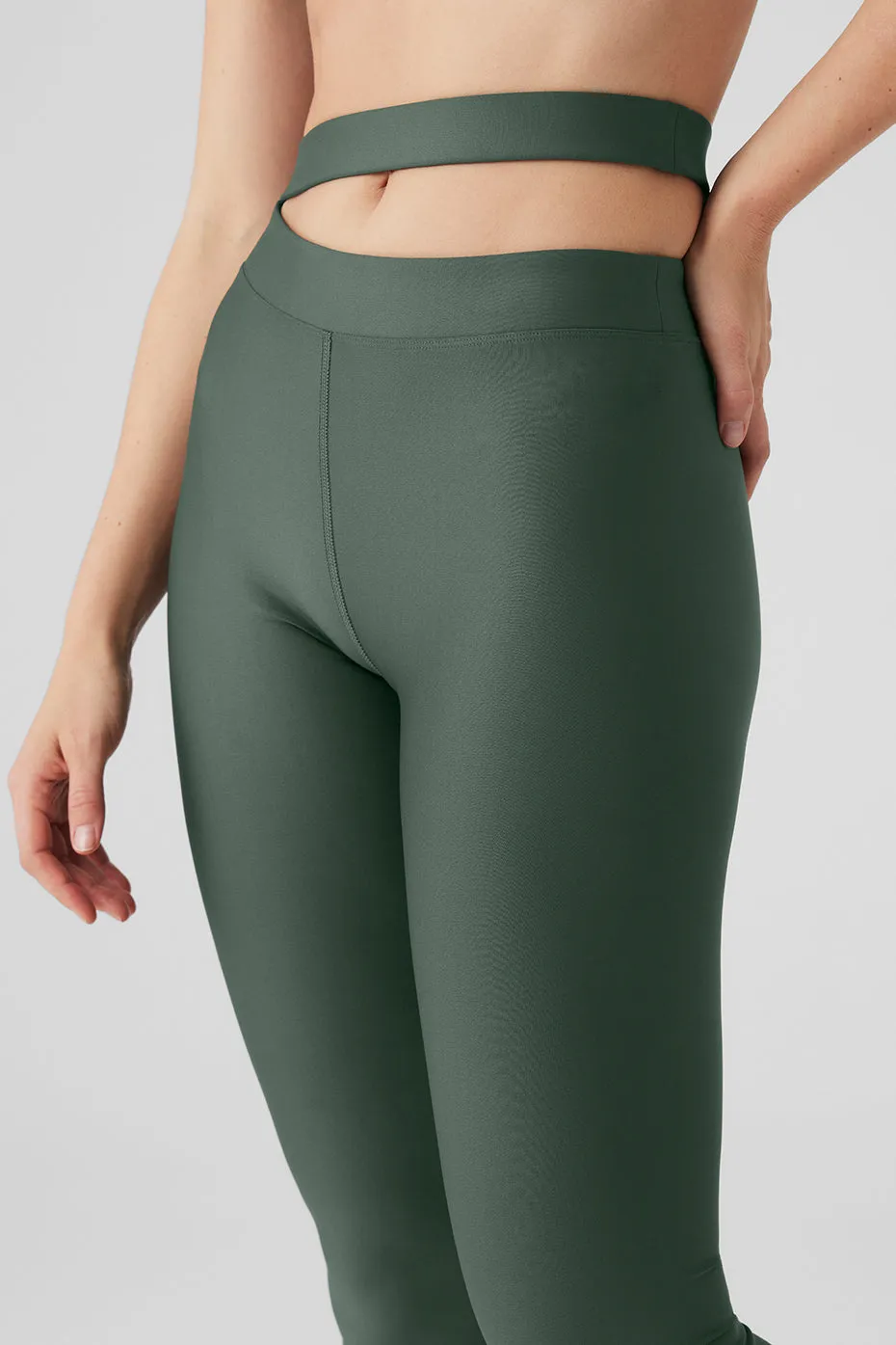 Airlift High-Waist All Access Legging - Dark Cactus sold by Alo Yoga product image thumbnail 4