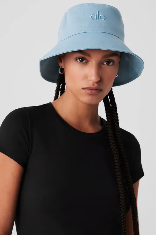 Weekender Bucket Hat - Denim sold by Alo Yoga