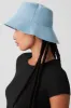 Weekender Bucket Hat - Denim sold by Alo Yoga