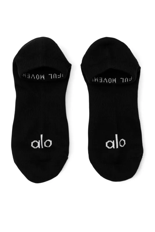 Men's Street Sock - Black/White sold by Alo Yoga