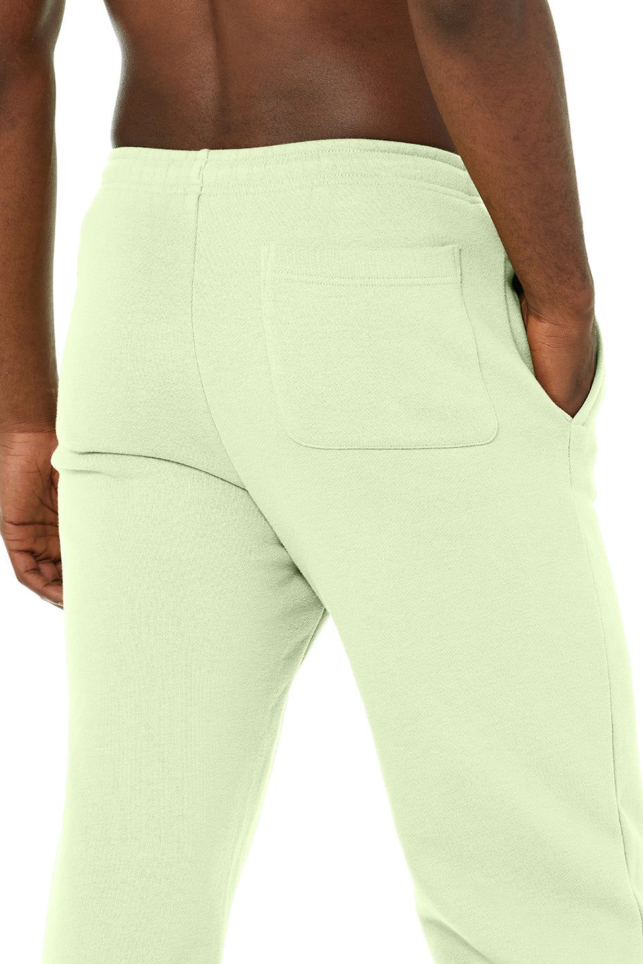 Renown Heavy Weight Sweatpant - Limelight sold by Alo Yoga product image thumbnail 4
