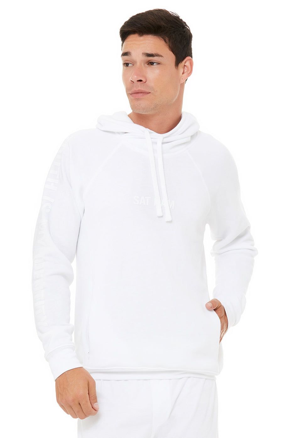 Sat Nam Hoodie - White sold by Alo Yoga product image thumbnail 4
