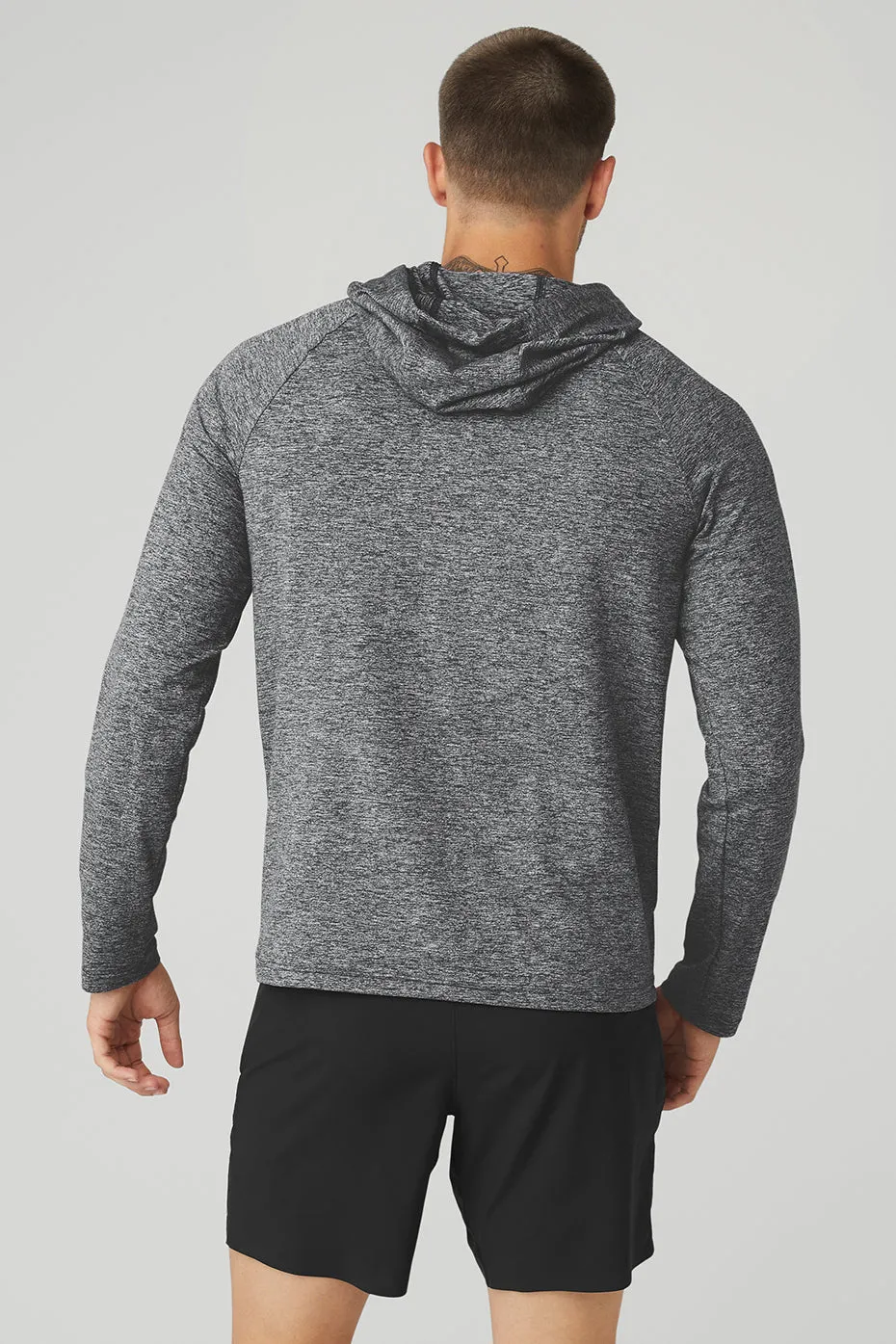 The Conquer Hoodie - Graphite Marl sold by Alo Yoga product image thumbnail 2