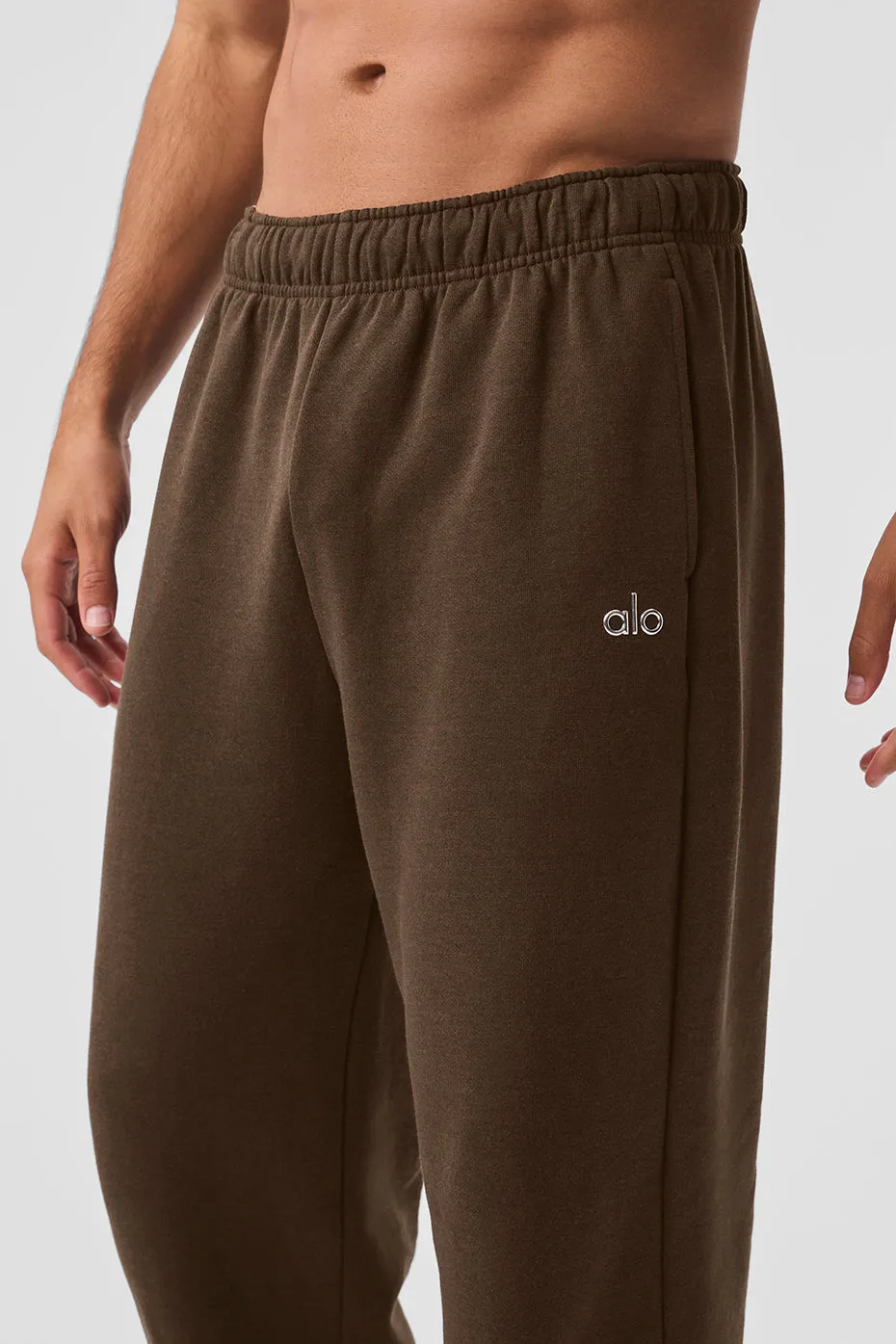 Accolade Straight Leg Sweatpant - Espresso sold by Alo Yoga product image thumbnail 4