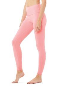 High-Waist Airbrush Legging - Macaron Pink sold by Alo Yoga