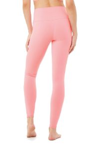 High-Waist Airbrush Legging - Macaron Pink sold by Alo Yoga