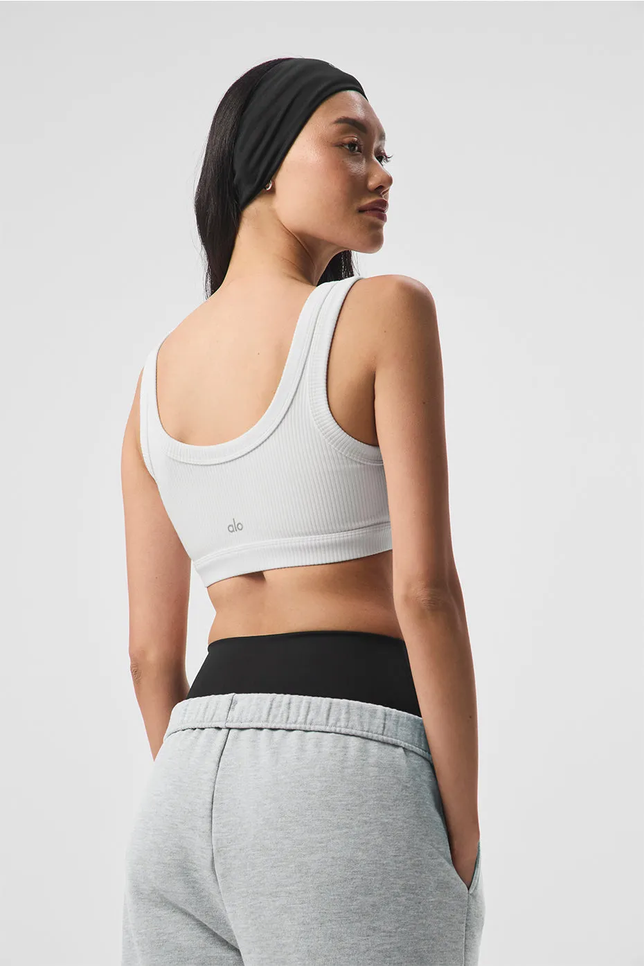 Wellness Bra - White sold by Alo Yoga product image thumbnail 2