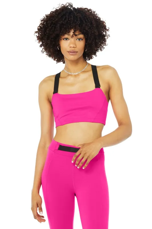 Visionary Bra - Neon Pink sold by Alo Yoga