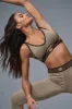 Airlift Line Up Bra - Gravel sold by Alo Yoga