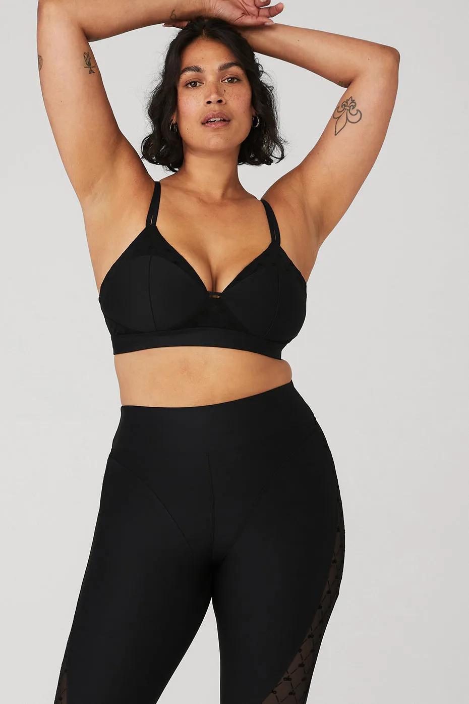 Airlift Mesh Celeste Bra - Black sold by Alo Yoga product image thumbnail 5