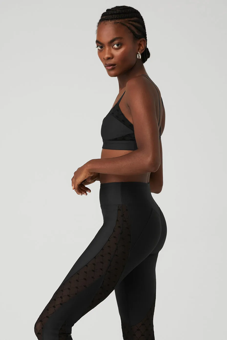 Airlift Mesh Celeste Bra - Black sold by Alo Yoga product image thumbnail 3