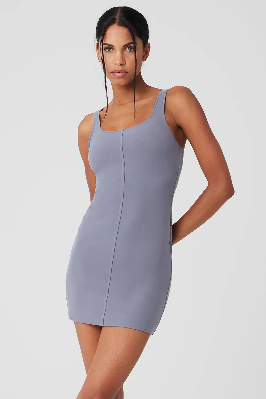 Alosoft Head Start Dress - Fog sold by Alo Yoga