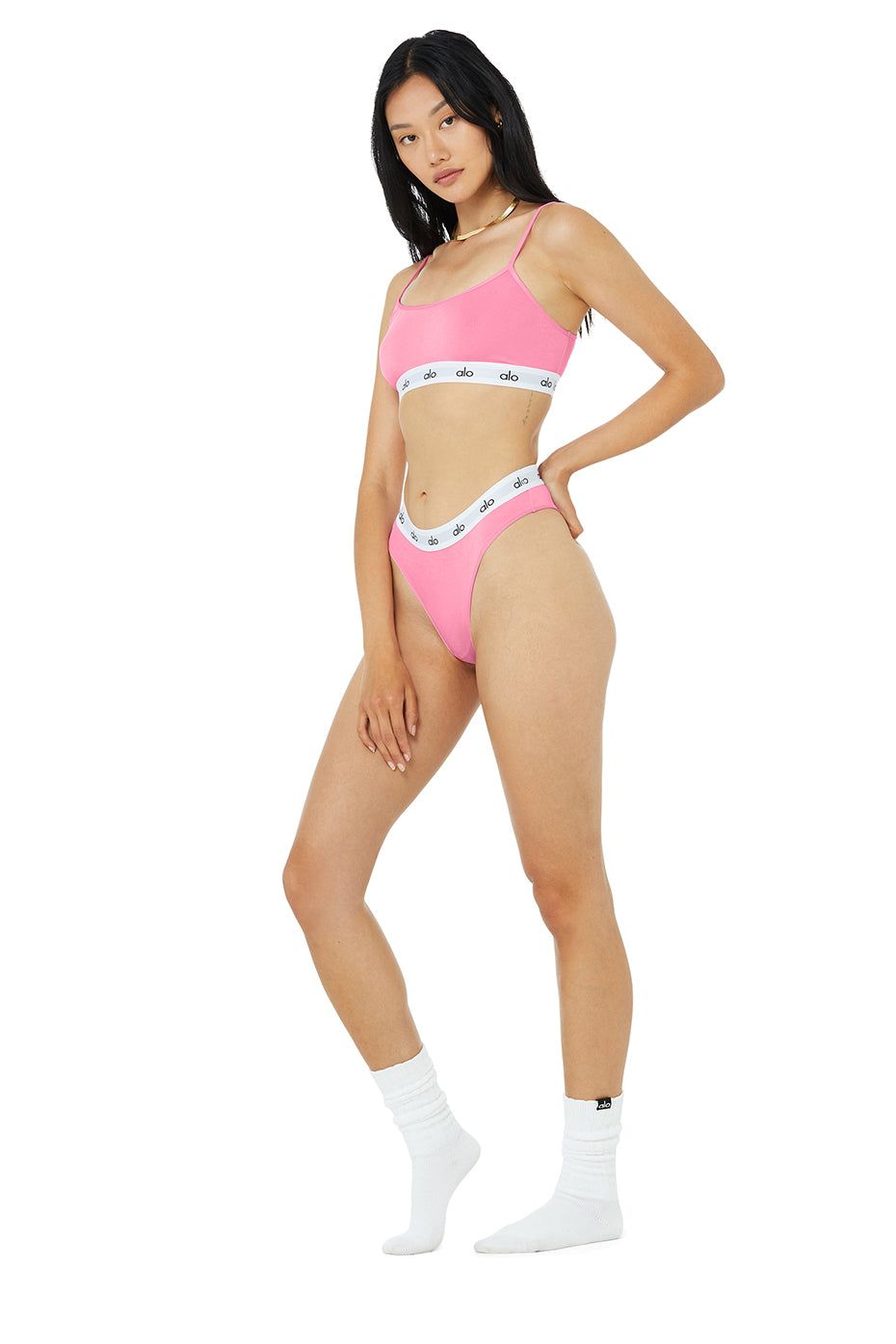 Icon Cami Bra & Icon Cheeky Set - Candy Pink | Parallel