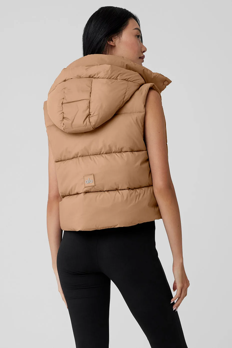Gold Rush Puffer Vest - Toasted Almond | Parallel