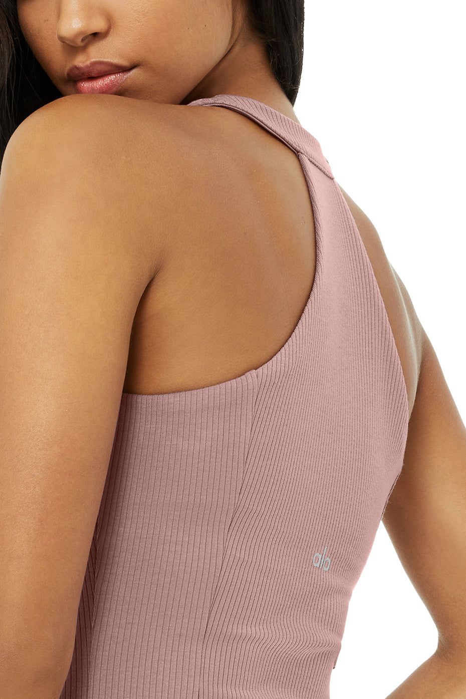 Ribbed Insight Tank - Woodrose sold by Alo Yoga product image thumbnail 5