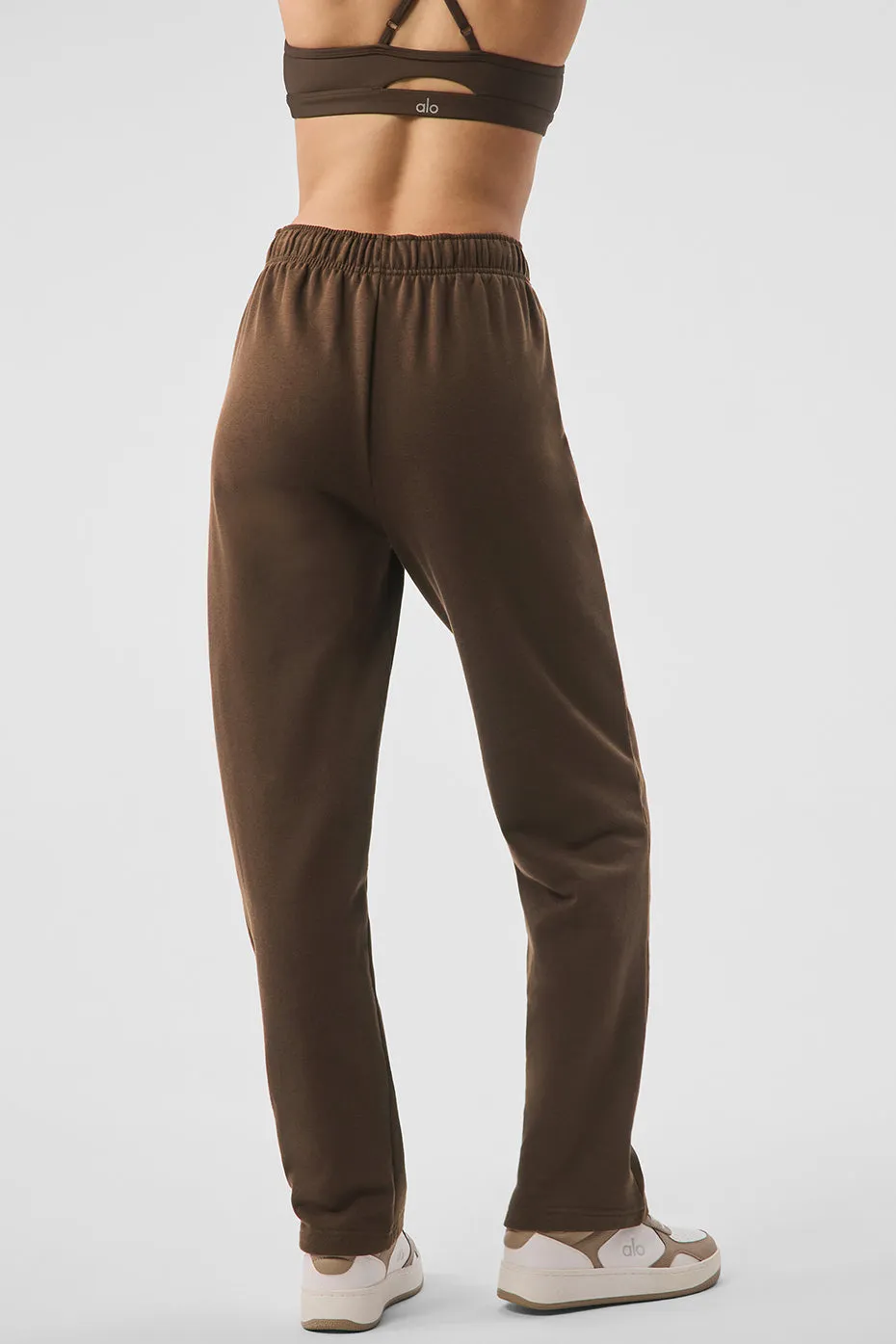 Accolade Straight Leg Sweatpant - Espresso sold by Alo Yoga product image thumbnail 2