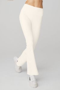 Airbrush High-Waist 7/8 Bootcut Legging - Ivory sold by Alo Yoga