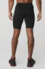 9” Warrior Compression Short - Jet Black sold by Alo Yoga