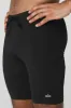 9” Warrior Compression Short - Jet Black sold by Alo Yoga