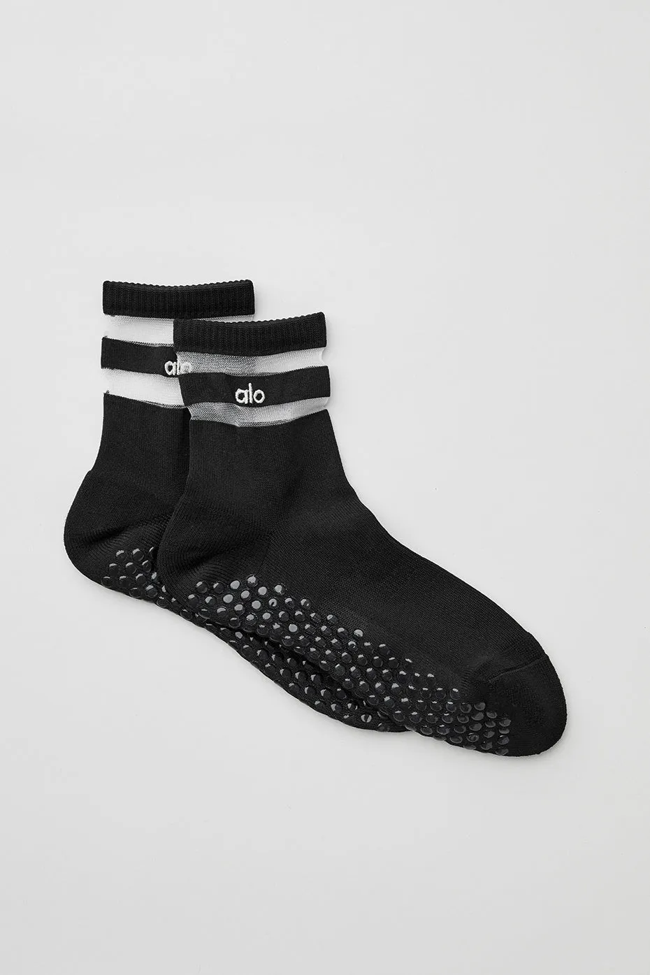Women's Pulse Grip Sock - Black sold by Alo Yoga