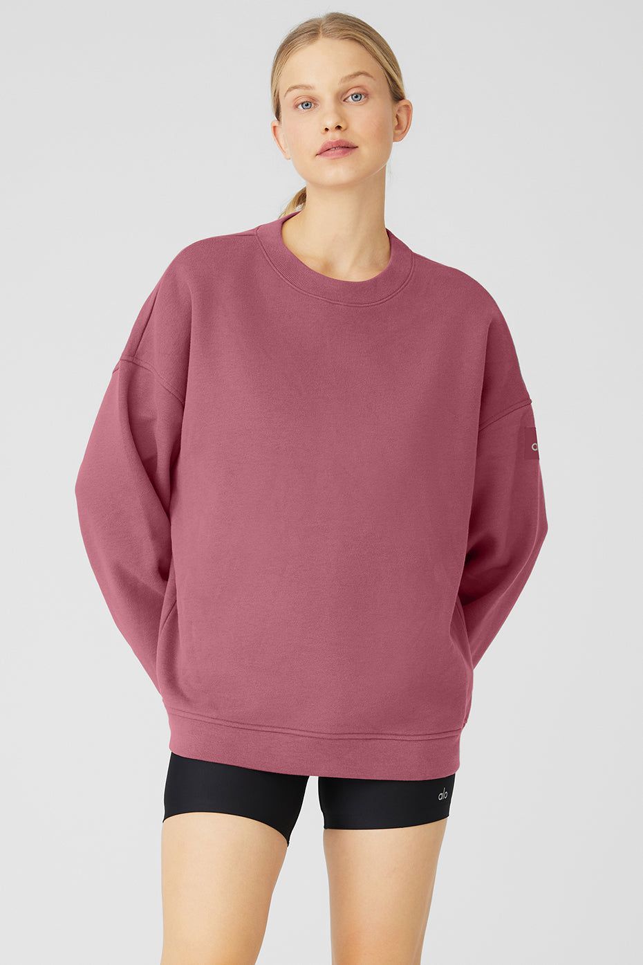 Renown Heavy Weight Crew Neck Pullover - Mars Clay sold by Alo Yoga product image thumbnail 2
