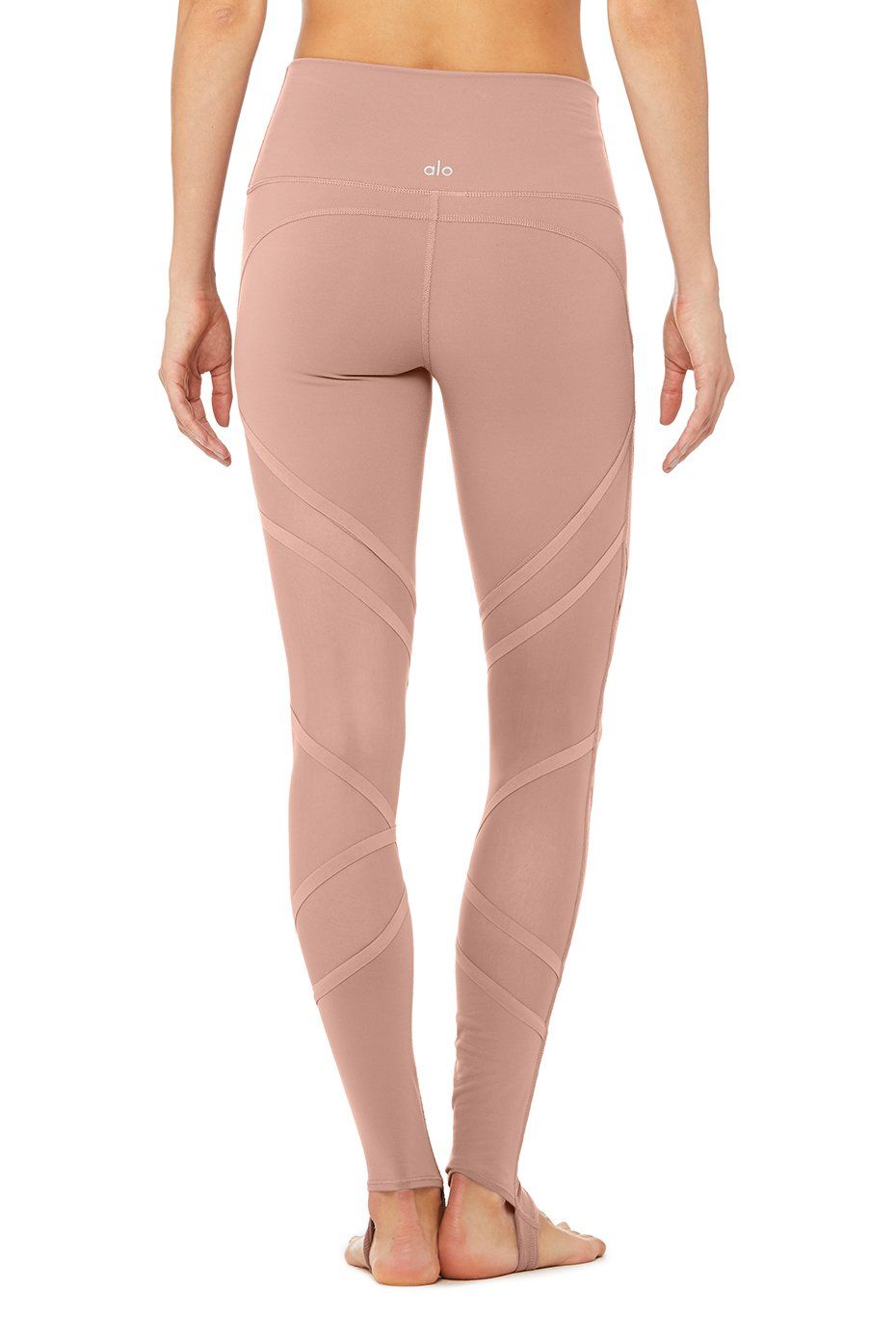 High-Waist Wrapped Stirrup Legging - Smoky Quartz sold by Alo Yoga product image thumbnail 3