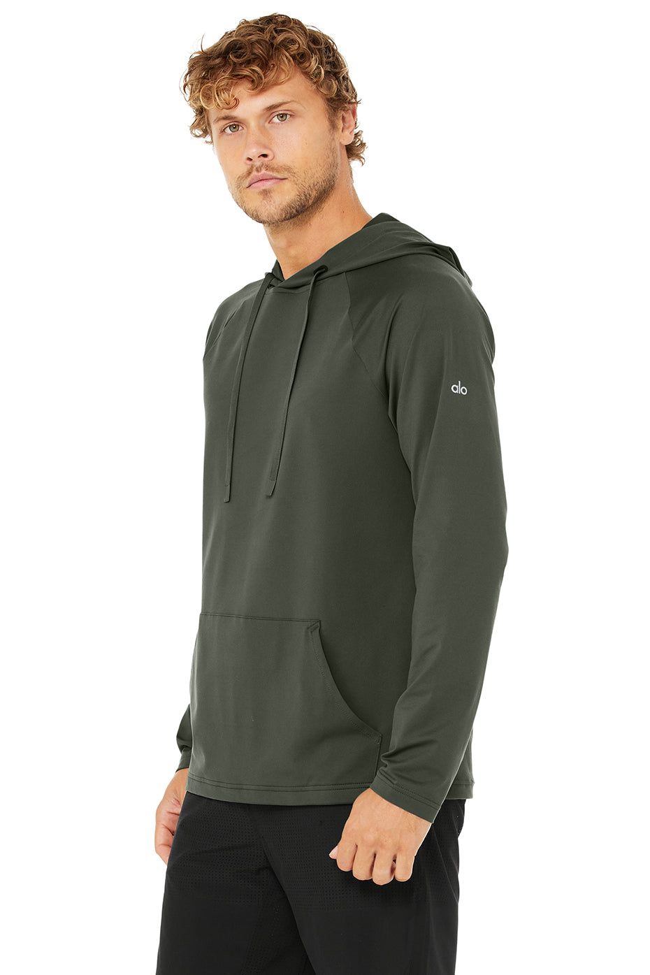 The Conquer Hoodie - Dark Cactus sold by Alo Yoga product image thumbnail 3