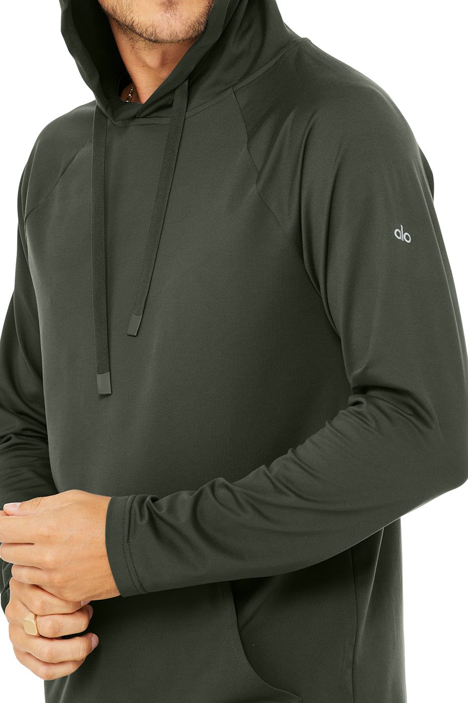 The Conquer Hoodie - Dark Cactus sold by Alo Yoga product image thumbnail 4