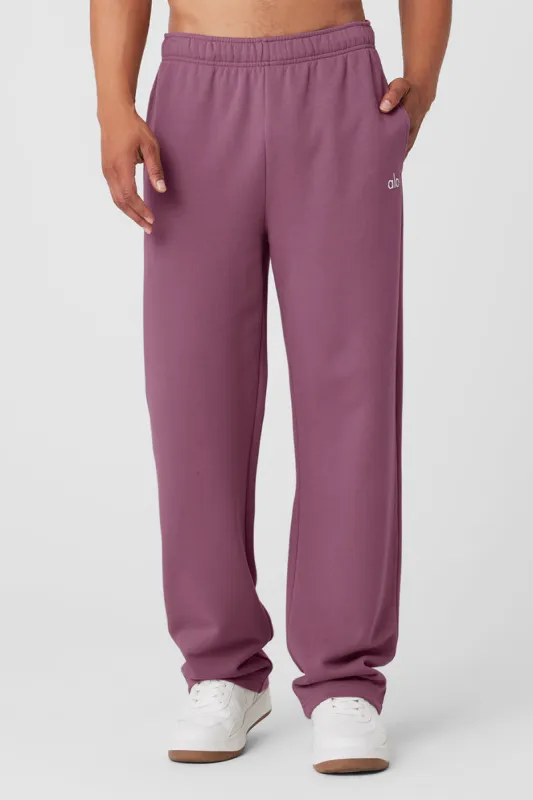 Accolade Straight Leg Sweatpant - Soft Mulberry sold by Alo Yoga