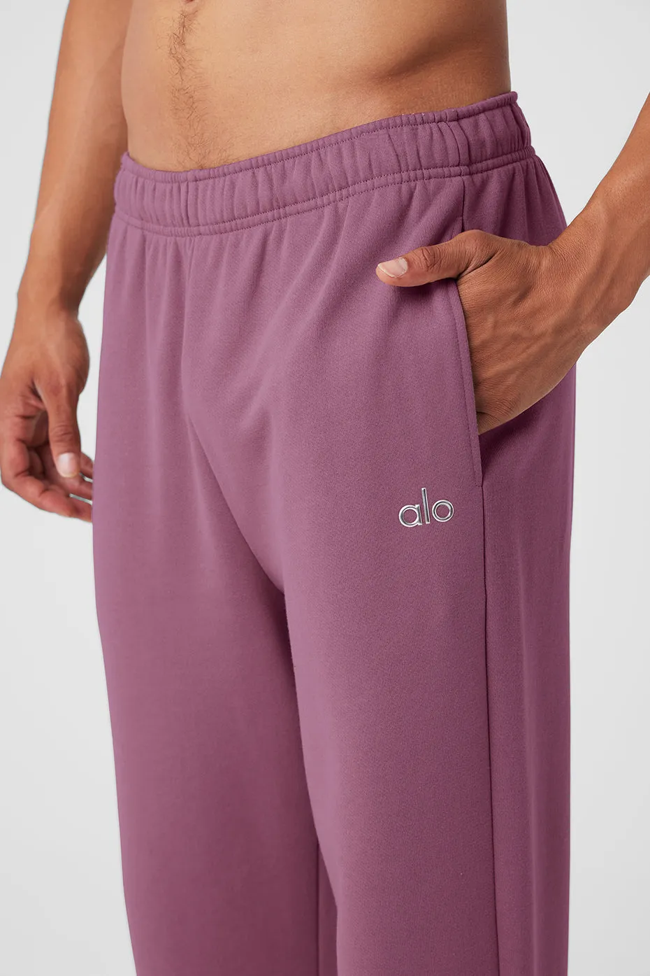 Accolade Straight Leg Sweatpant - Soft Mulberry sold by Alo Yoga product image thumbnail 4