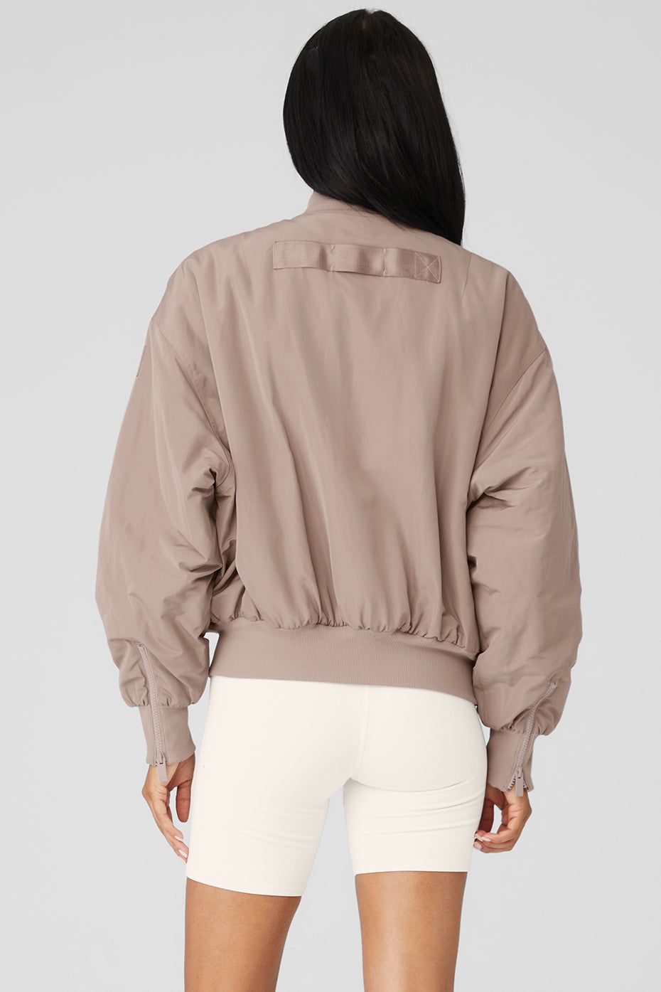 Faux Fur Urbanite Bomber - Taupe/Ivory sold by Alo Yoga product image thumbnail 3