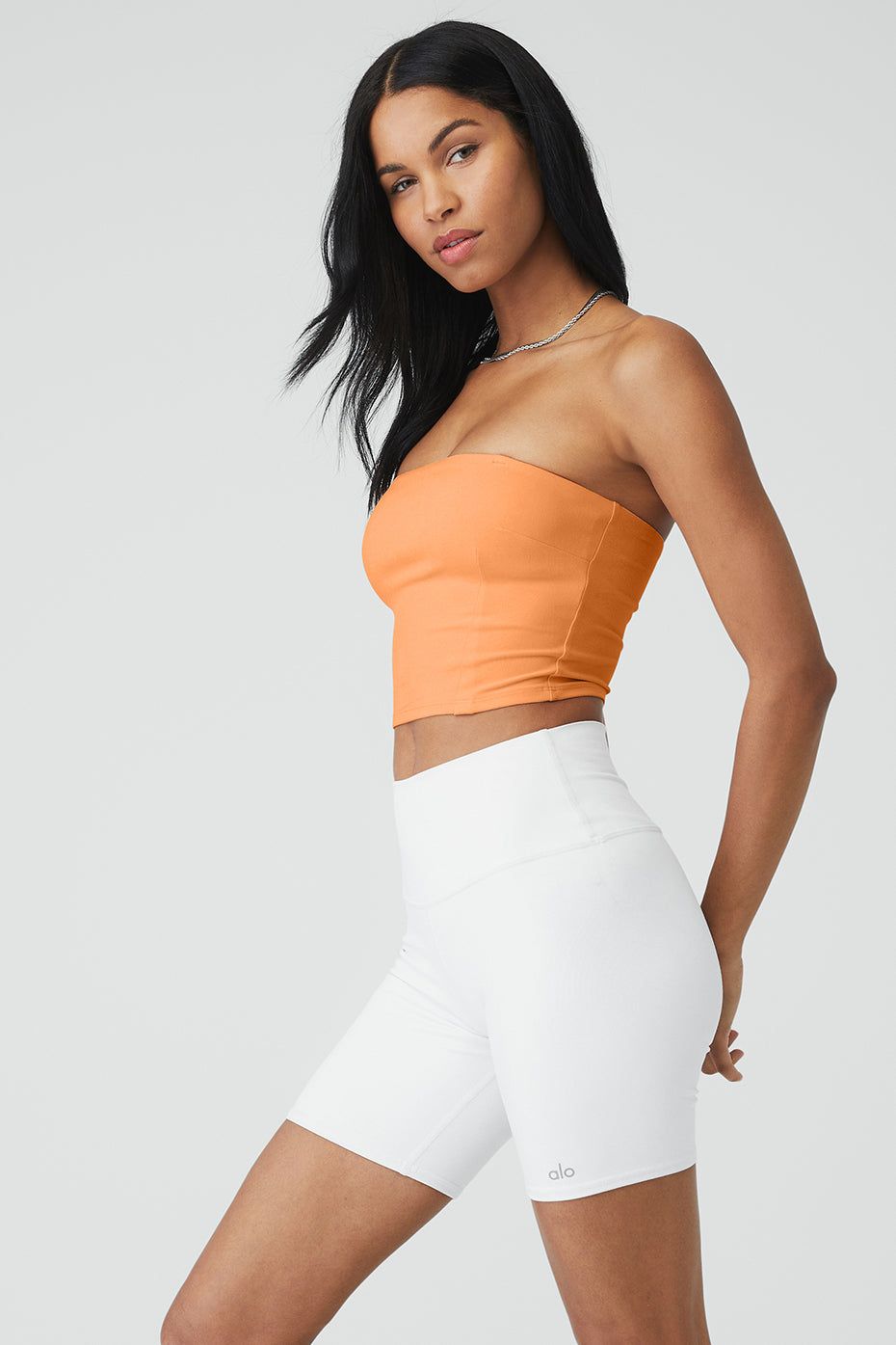 Alosoft Convertible Sunkissed Bandeau - Cantaloupe sold by Alo Yoga product image thumbnail 3
