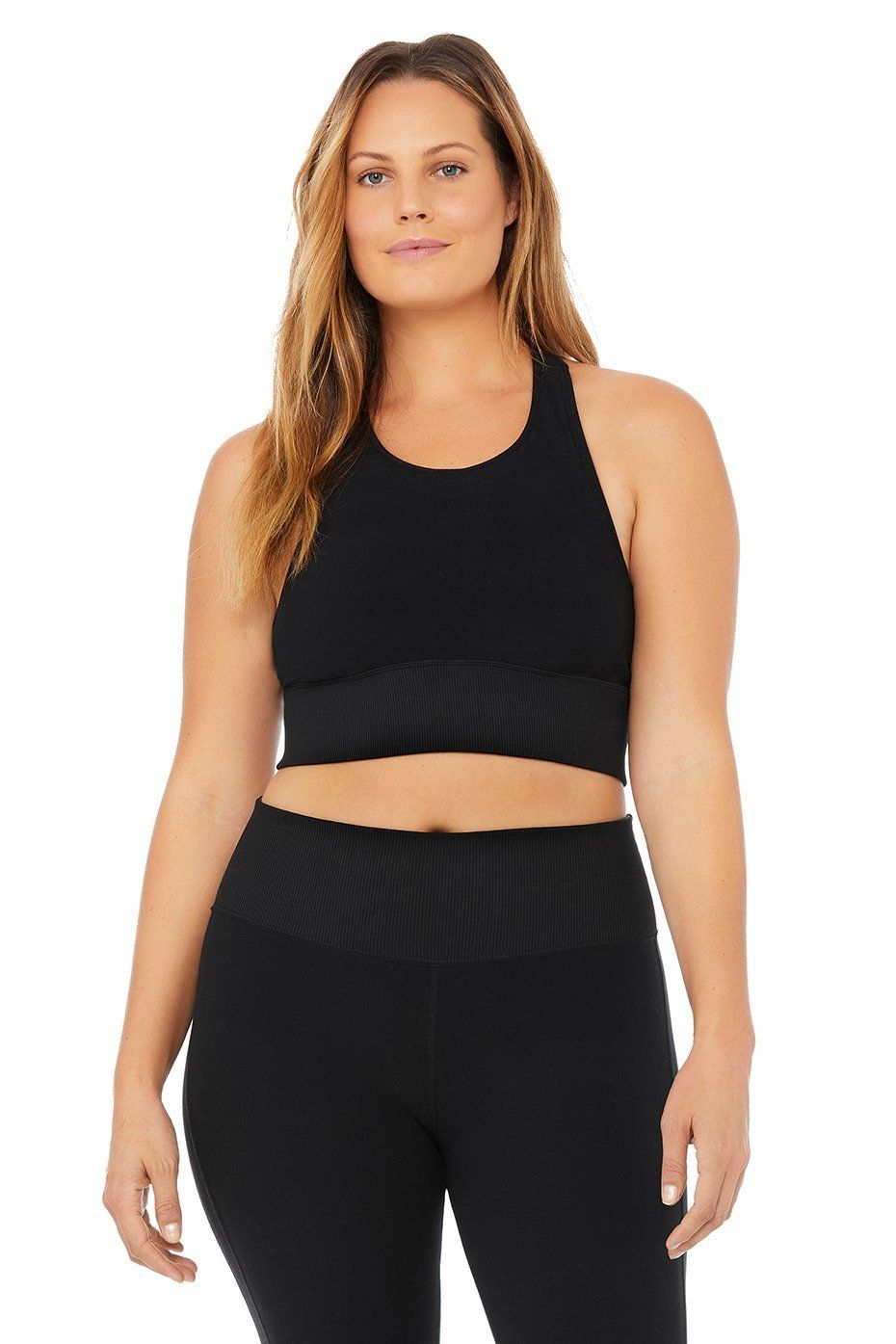 Alosoft Serenity Bra - Black sold by Alo Yoga product image thumbnail 5