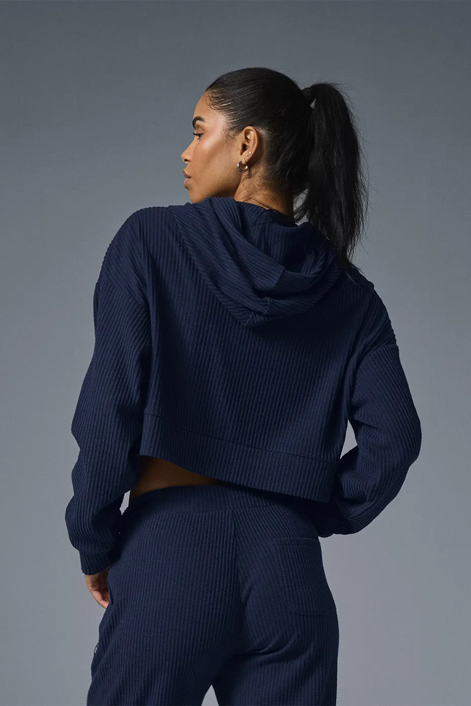 Muse Hoodie - Navy sold by Alo Yoga product image thumbnail 2