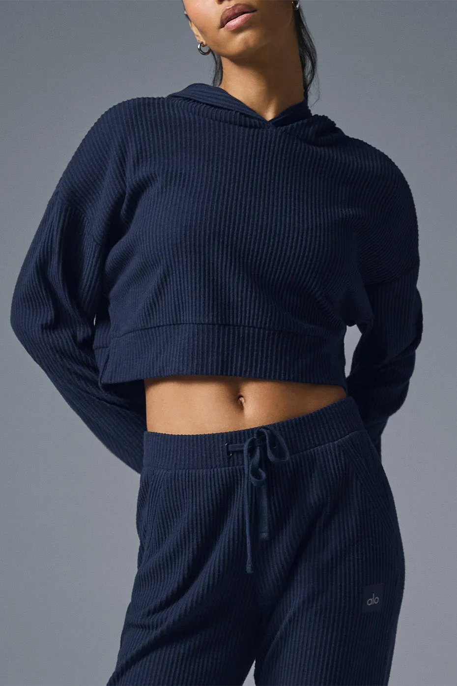Muse Hoodie - Navy sold by Alo Yoga product image thumbnail 4
