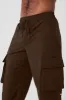 Voyage Utility Cargo Pant - Espresso sold by Alo Yoga