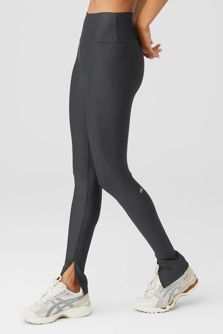Airlift High-Waist Elongated Legging - Anthracite sold by Alo Yoga product image thumbnail 3