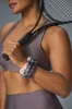 Fresh Mini Scrunchie 3-Pack - Ballet Pink/Raisinette/Steel Grey sold by Alo Yoga