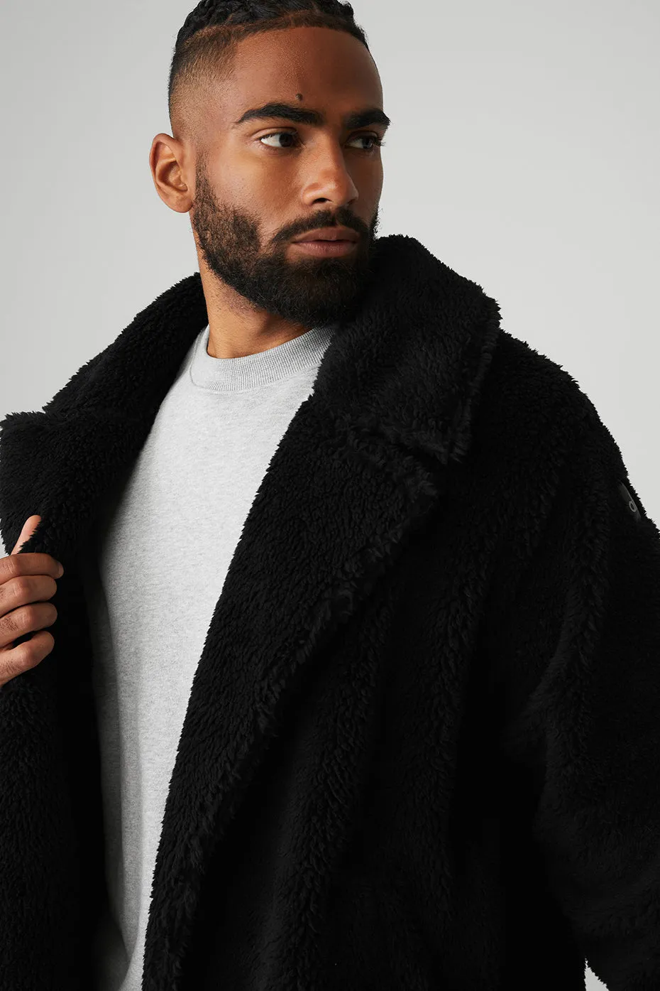 Oversized Sherpa Trench - Black sold by Alo Yoga product image thumbnail 4