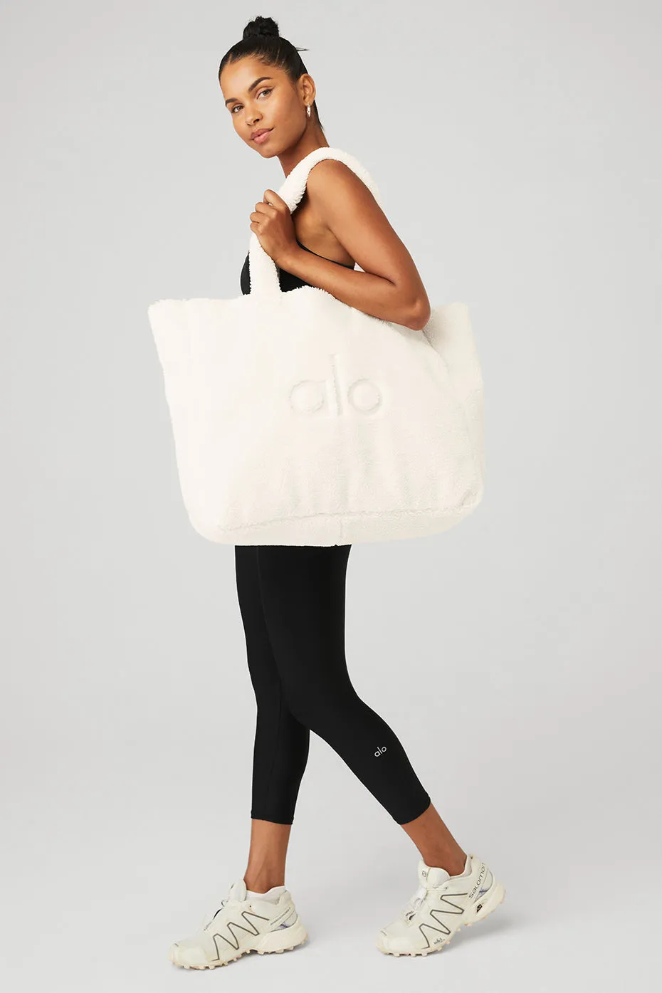 FOXY SHERPA TOTE IVORY トートバッグ Foxy Sherpa Tote - Ivory | Parallel