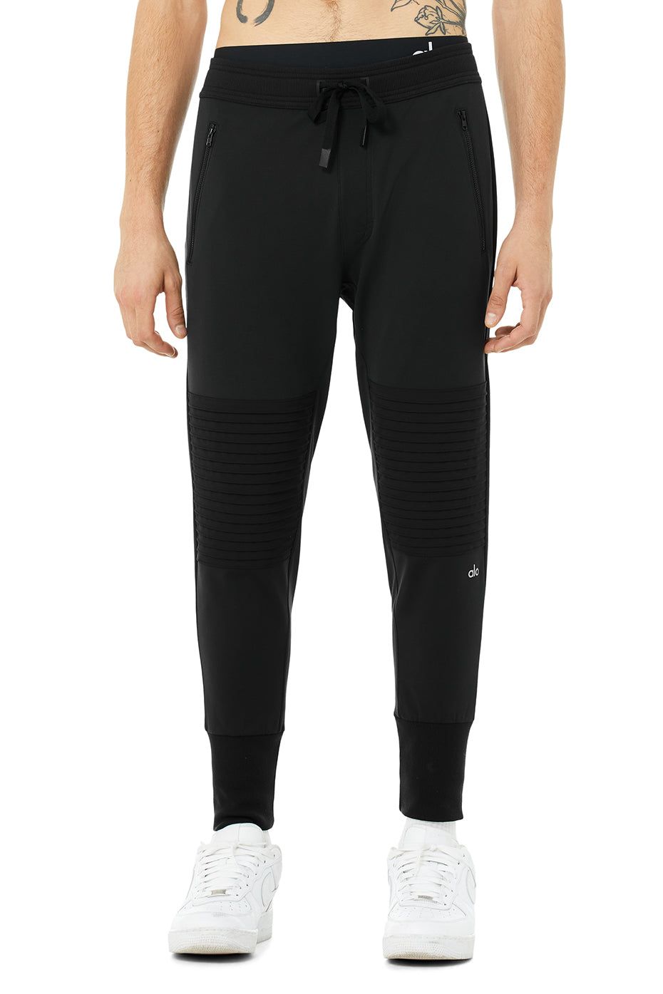 Technical Moto Jogger - Black sold by Alo Yoga